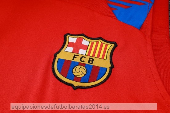 Nuevo Entrenamiento Sin Mangas Conjunto Completo Barcelona 23/24 Rojo Azul Baratas